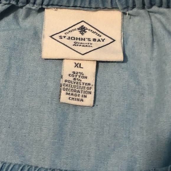 WOMENS xl denim blue shirt - Picture 4 of 7